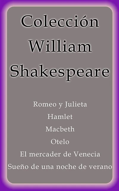 Colección William Shakespeare