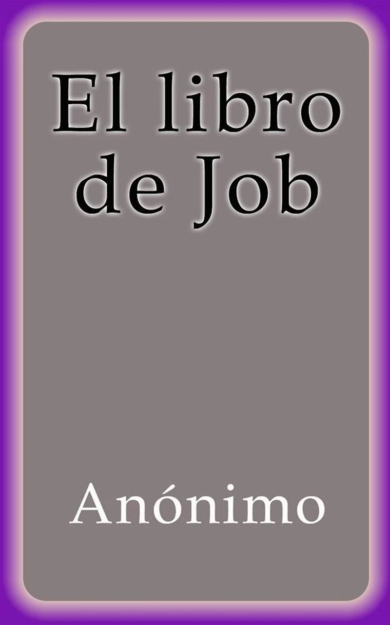 El libro de Job