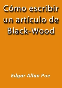 Cómo escribir un artículo de Black-Wood