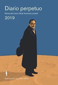 Diario perpetuo 2019: Rivista del Centro Studi Tommaso Landolfi