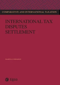 International tax disputes settlement