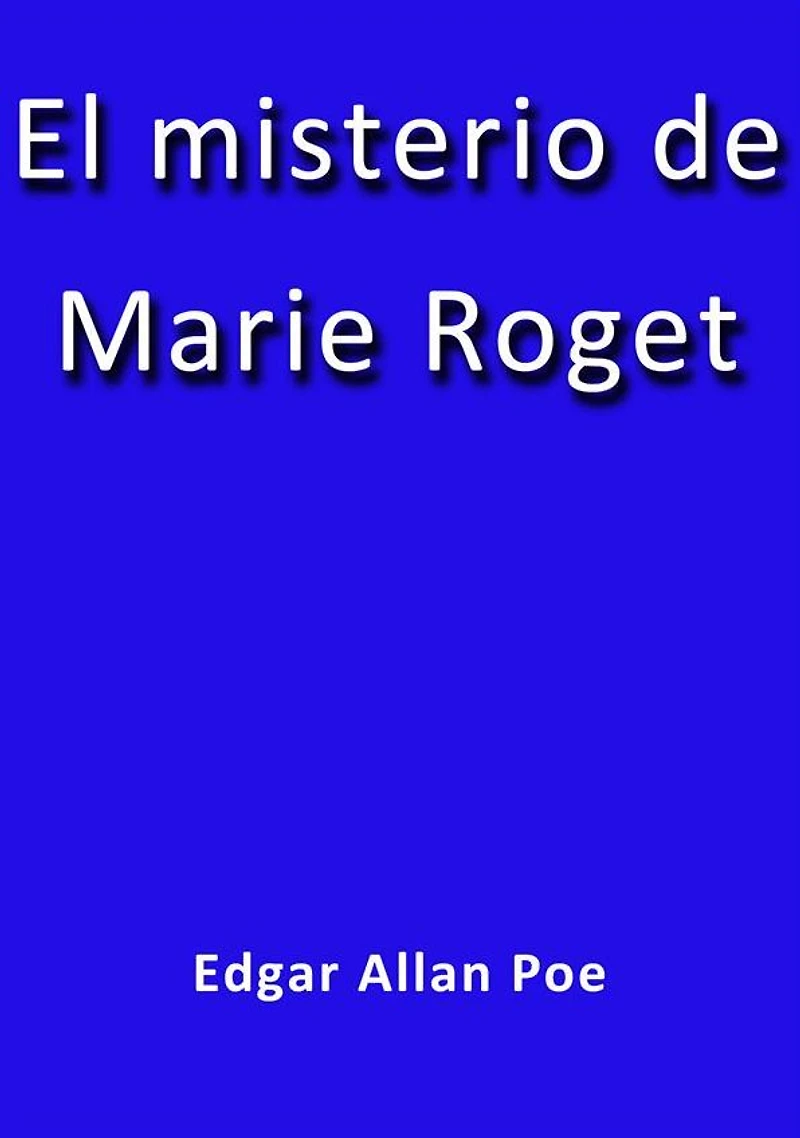 El misterio de Marie Roget