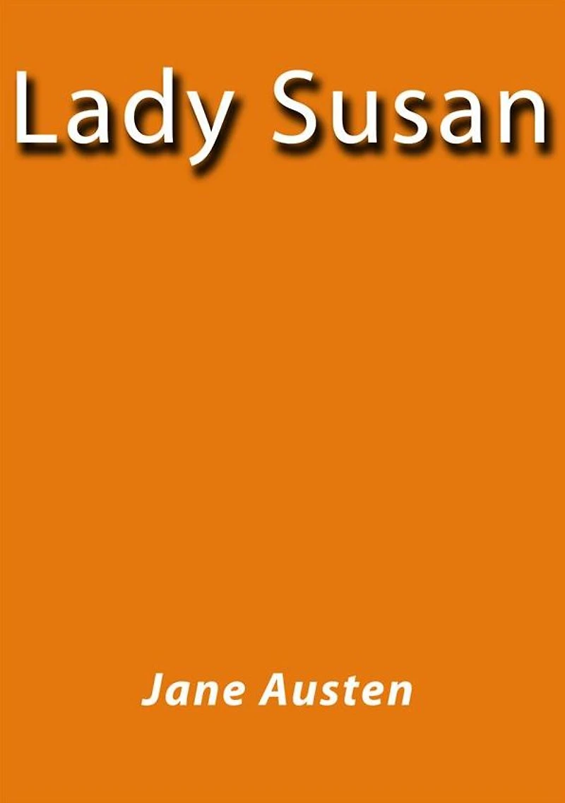 Lady Susan - english