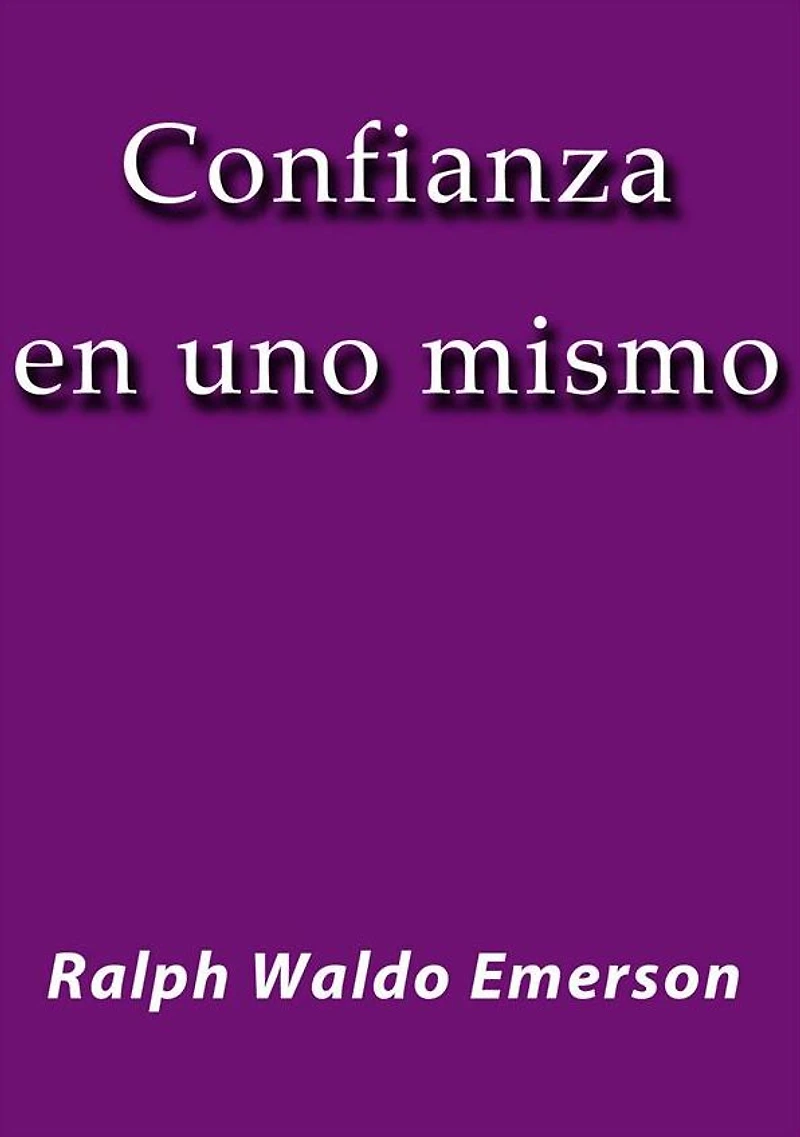 Confianza en uno Mismo