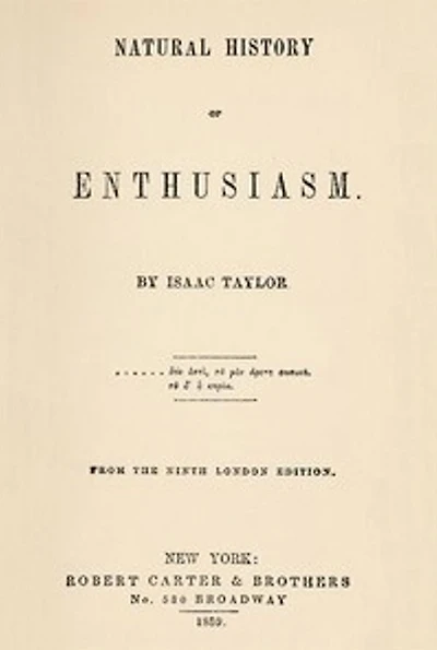 Natural History of Enthusiasm