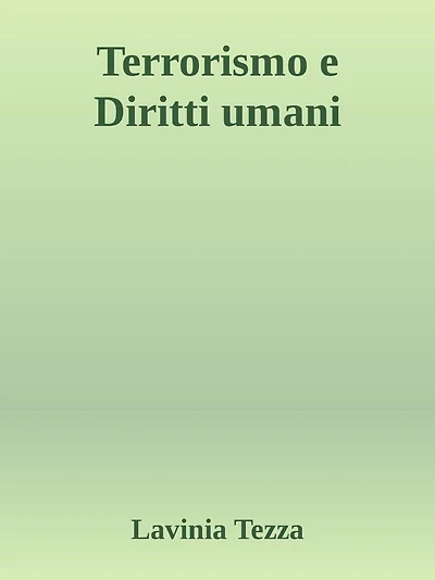 Terrorismo e Diritti umani