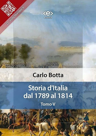 Storia d'Italia dal 1789 al 1814: Tomo V