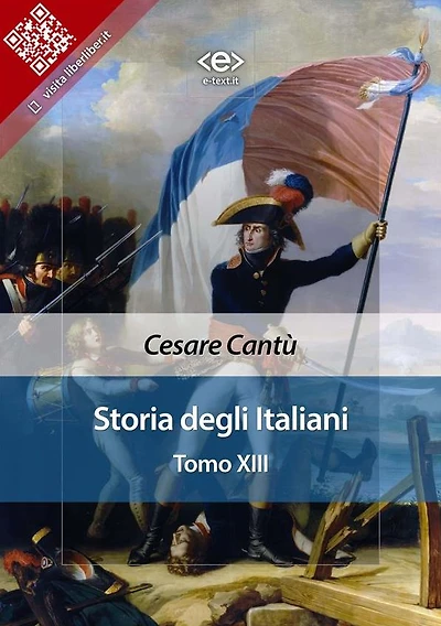 Storia degli Italiani. Tomo XIII