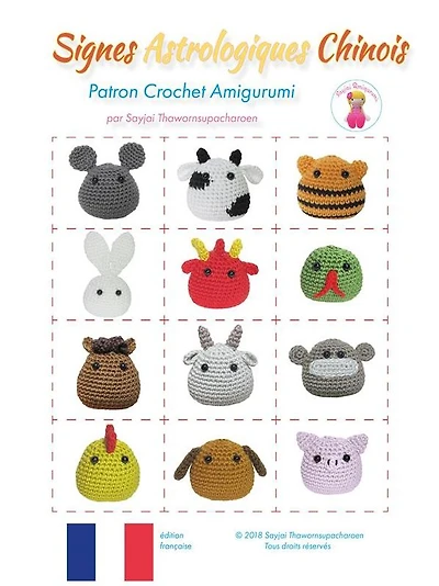 Signes Astrologiques Chinois: Patron Crochet Amigurumi