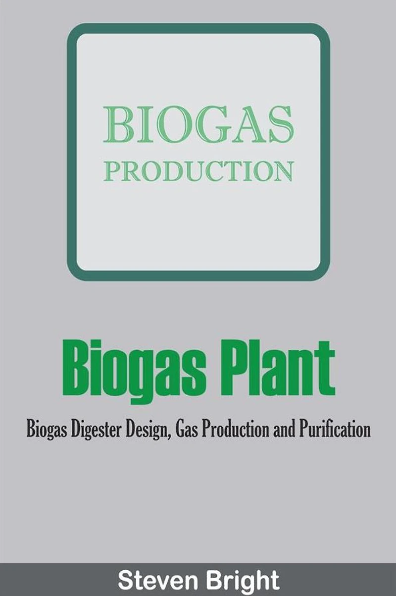 Biogas Plant: Biogas Digester Design, Gas Production and Purification