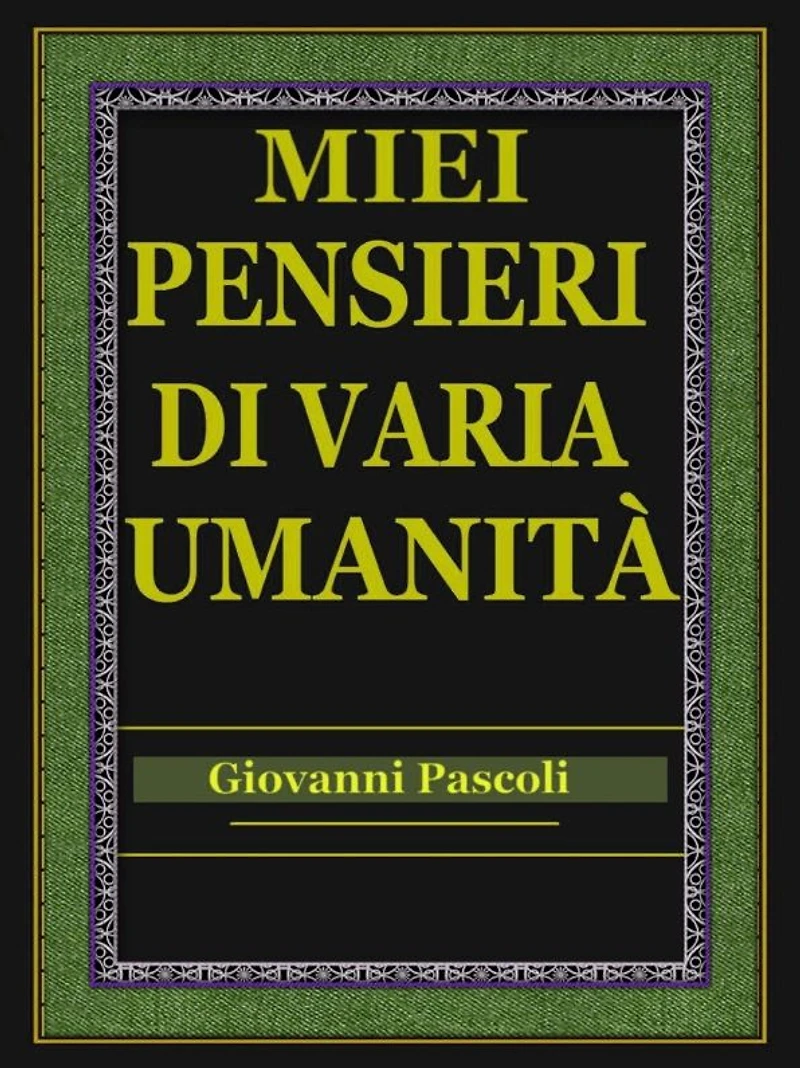 Miei pensieri di varia umanità