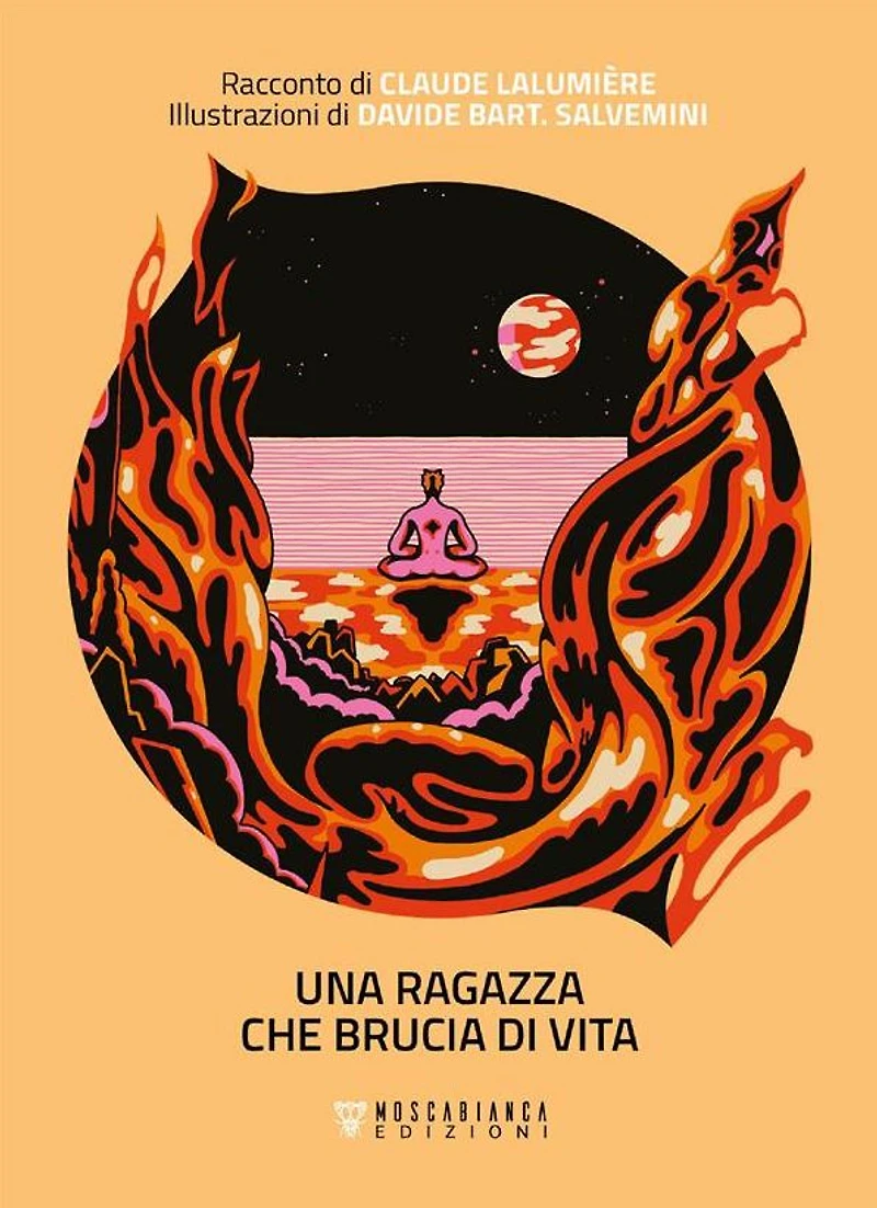 Una ragazza che brucia di vita