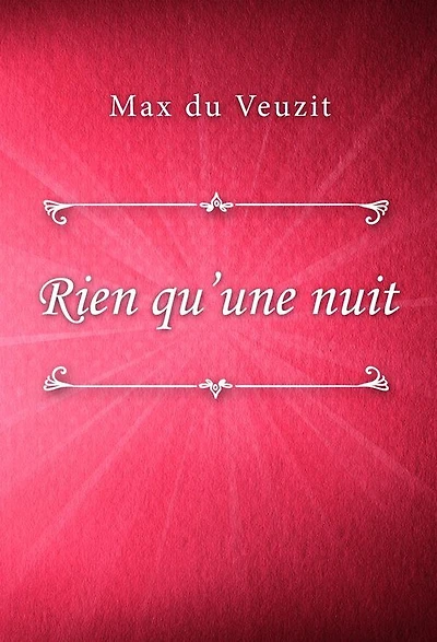 Rien qu'une nuit