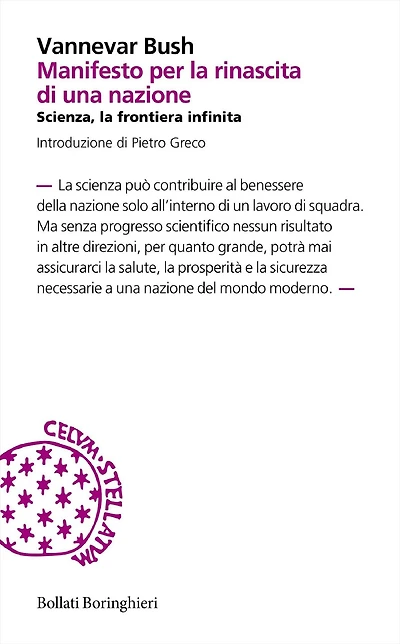 Manifesto per la rinascita di una nazione: Scienza, la frontiera infinita
