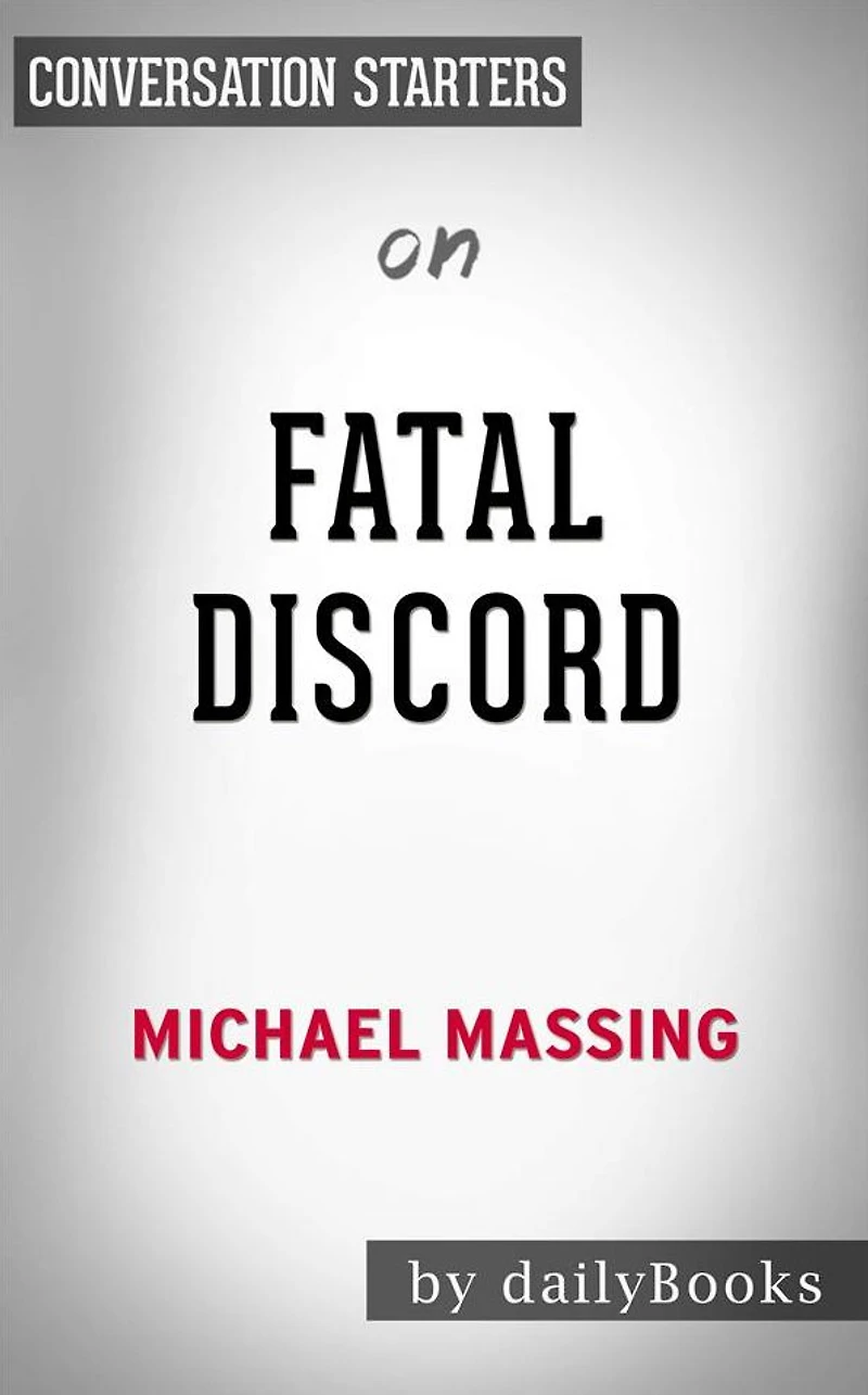 Fatal Discord: Erasmus, Luther and the Fight for the Western Mind by Michael Massing Conversation Starters