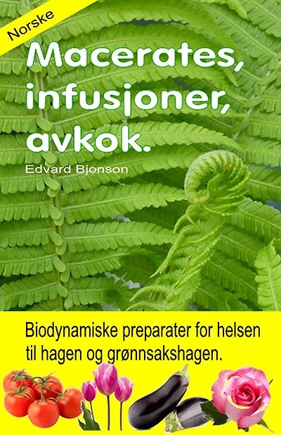 Macerates, infusjoner, avkok. Biodynamiske preparater for helsen til hagen og grønnsakshagen.