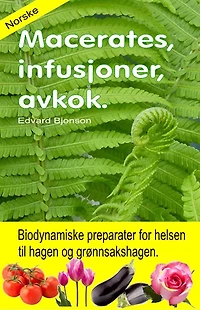 Macerates, infusjoner, avkok. Biodynamiske preparater for helsen til hagen og grønnsakshagen.