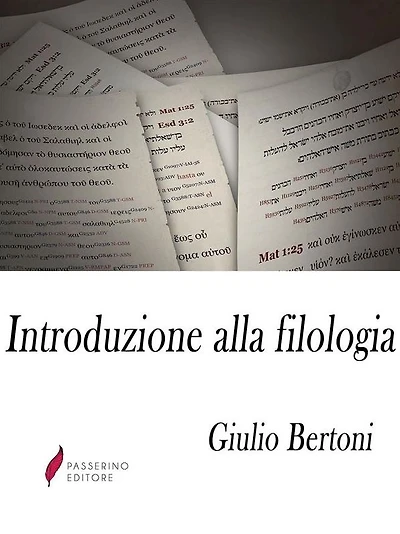 Introduzione alla Filologia