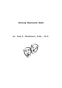 Acting Resource & Workbook