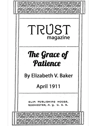 The Grace of Patience