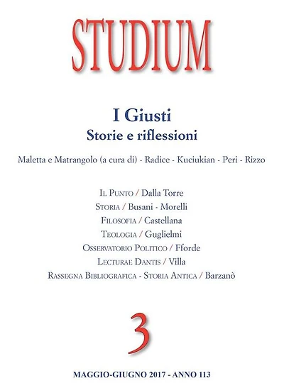Studium- I Giusti: storie e riflessioni: Rivista bimestrale 2017 (3)