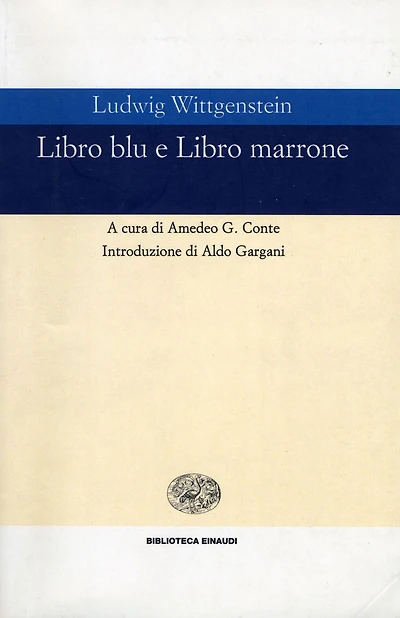 Libro blu e Libro marrone