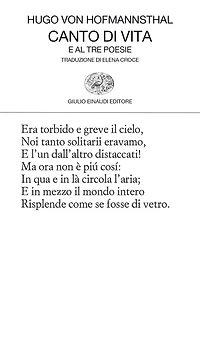 Canto di vita e altre poesie