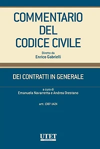 DEI CONTRATTI IN GENERALE (artt.1387-1424) volume 3