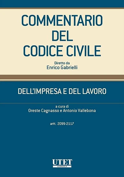 Dell'impresa e del lavoro - artt. 2099-2117
