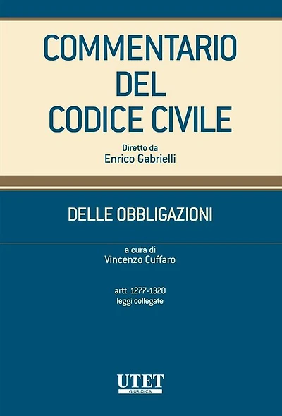 Delle obbligazioni - artt. 1277-1320 - leggi collegate