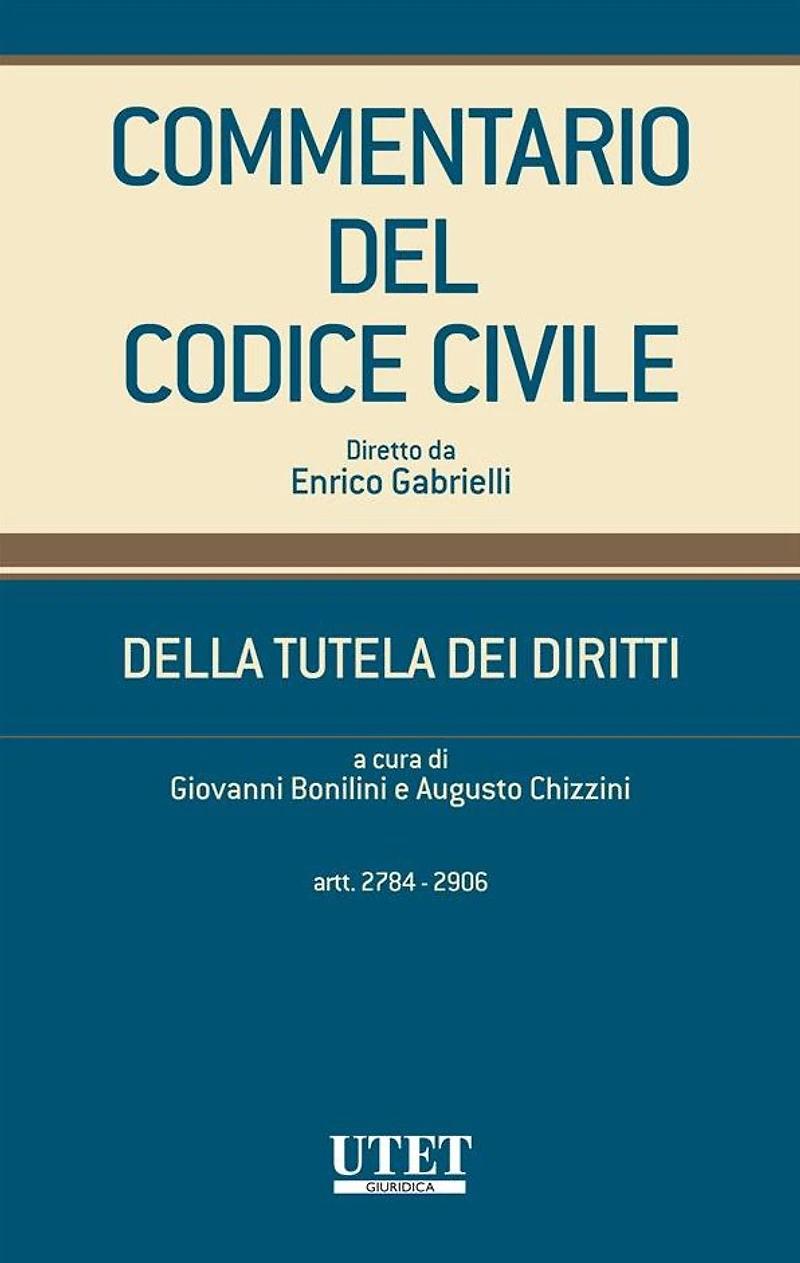 Commentario del Codice Civile diretto da Enrico Gabrielli