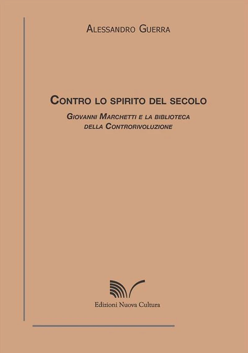 Contro lo spirito del secolo
