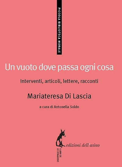 Un vuoto dove passa ogni cosa. Interventi, articoli, lettere, racconti