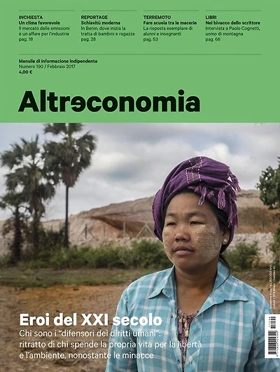 Altreconomia 190 - Febbraio 2017: Eroi del XXI secolo