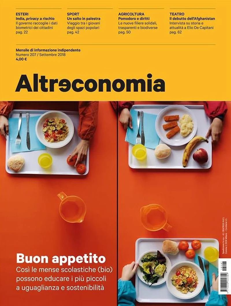 Altreconomia 207 - Settembre 2018: Buon appetito