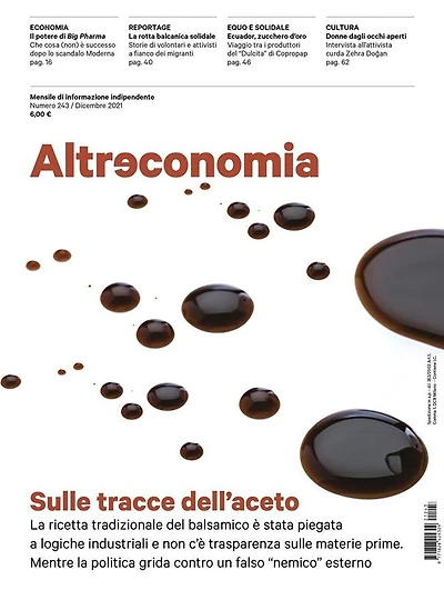Altreconomia 243 - Dicembre 2021: Sulle tracce dell'aceto