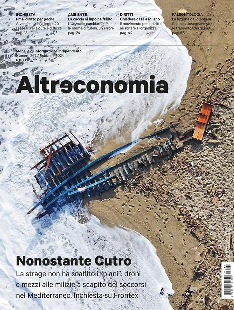 Altreconomia 267 - Febbraio 2024: Nonostante Cutro