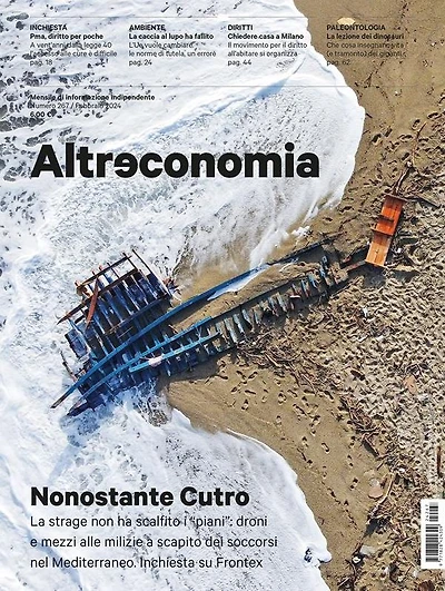 Altreconomia 267 - Febbraio 2024: Nonostante Cutro