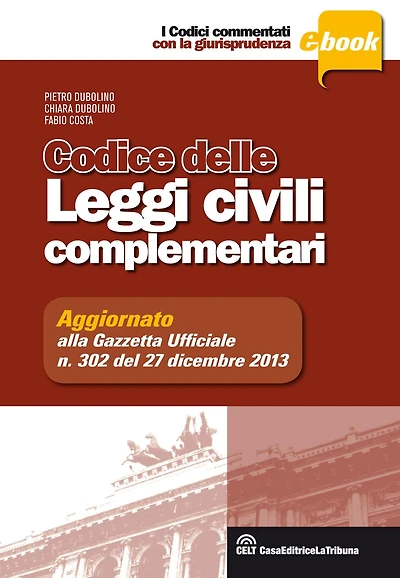 Codice delle leggi civili complementari