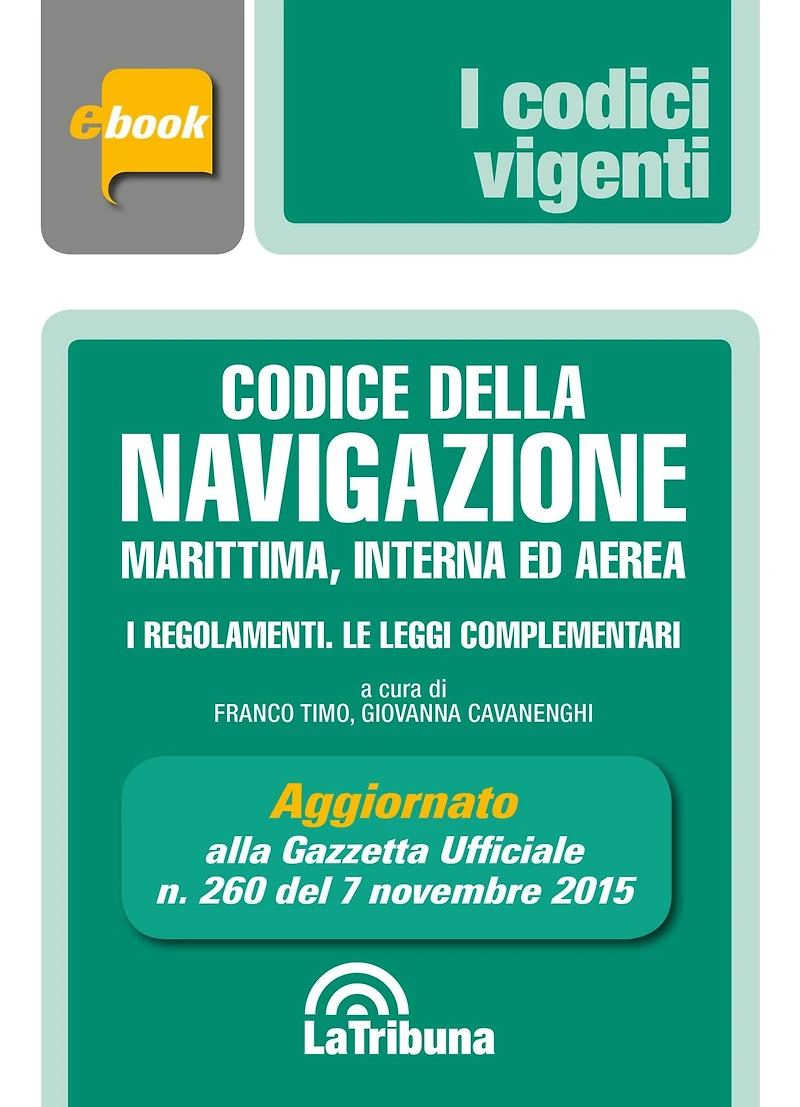 Codice della navigazione marittima, interna ed aerea