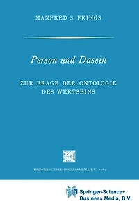 Person und Dasein: Zur Frage der Ontologie des Wertseins