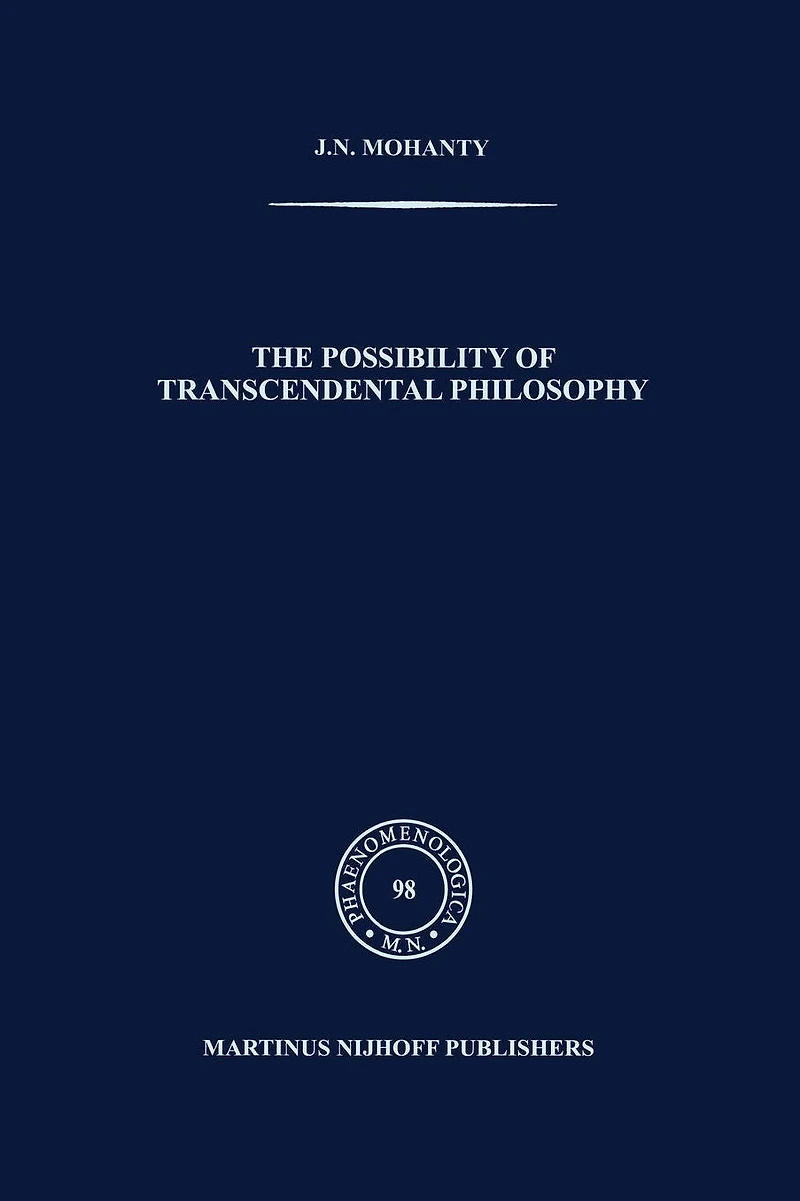The Possibility of Transcendental Philosophy