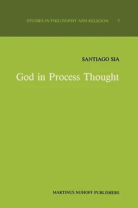 God Process Thought: A Study Charles Hartshorne's Concept of