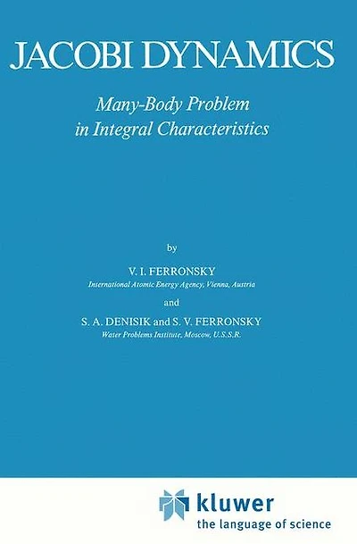 Jacobi Dynamics: Many-Body Problem Integral Characteristics