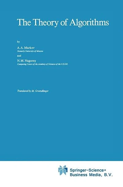 The Theory of Algorithms