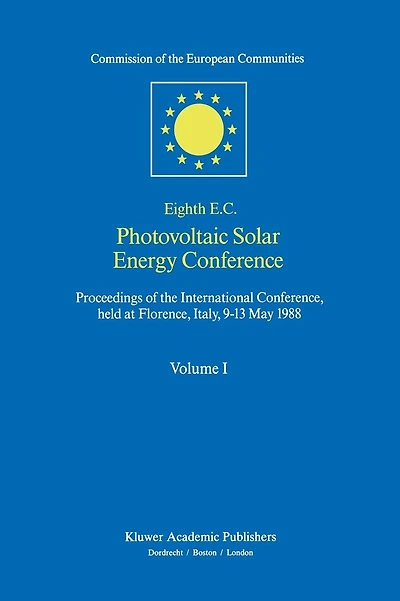 Eighth E.C. Photovoltaic Solar Energy Conference