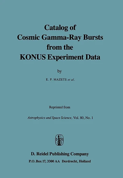Catalog of Cosmic Gamma-Ray Bursts from the KONUS Experiment Data