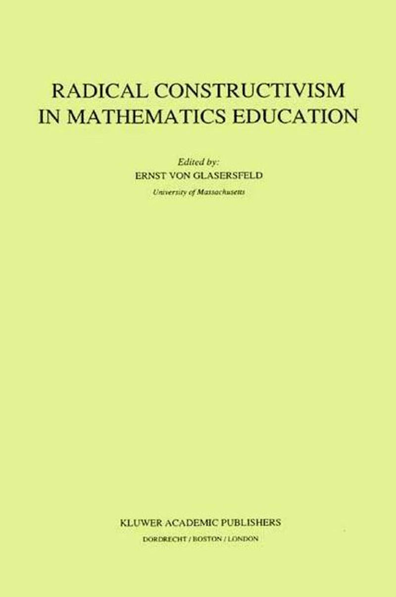 Radical Constructivism Mathematics Education