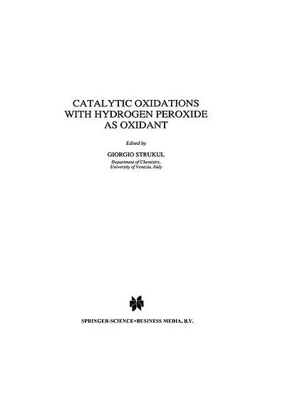 Catalytic Oxidations with Hydrogen Peroxide as Oxidant