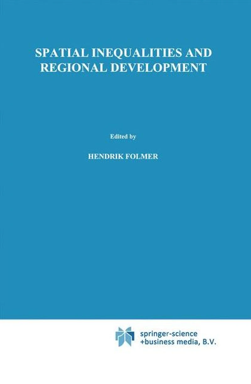 Spatial inequalities and regional development